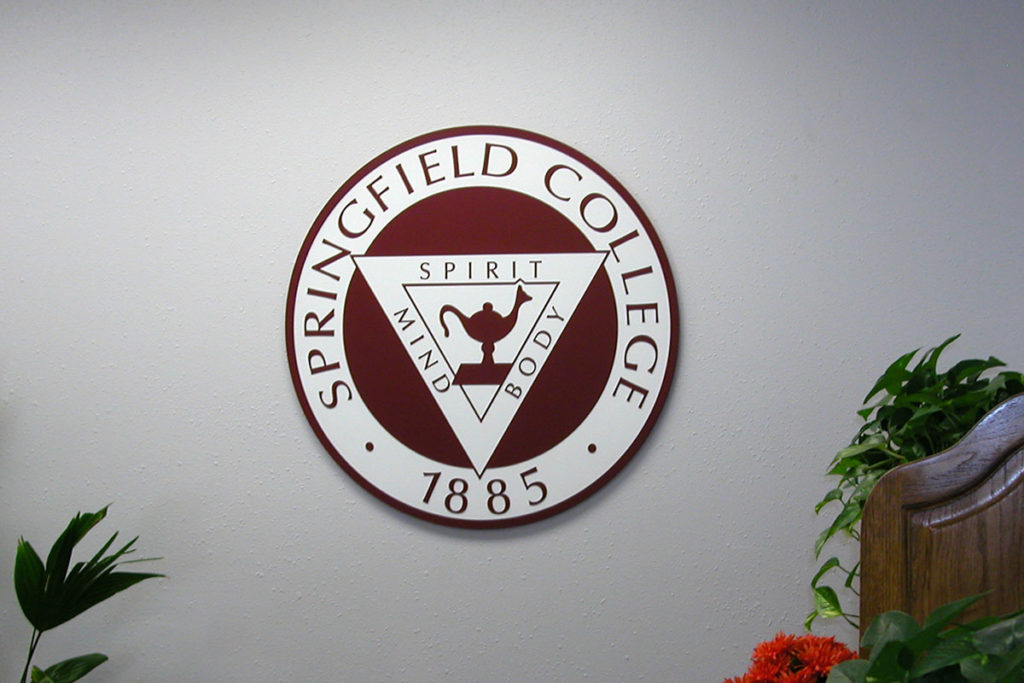 Educational_Interior_Reception Area Graphics_Springfield College Educational Interior Reception Area Graphics Springfield College