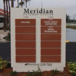 Exterior_Pylon_Multi-Tenant Sign_Meridian_ClearwaterFL Exterior Pylon Multi-Tenant Sign Meridian Clearwater FL